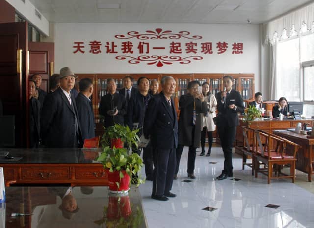 兗州區(qū)人大、政協(xié)領(lǐng)導(dǎo)蒞臨天意機械參觀考察