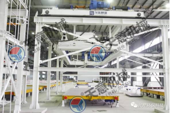 熱烈祝賀天意機械與龍星科技PC構(gòu)件生產(chǎn)線順利交接！