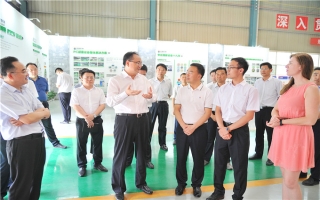 濟(jì)寧市市委書(shū)記傅明先蒞臨天意機(jī)械