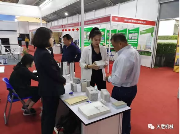 陽(yáng)春三月，天意機(jī)械亮相2019年越南河內(nèi)建材展